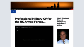 What Armedforcescvs.com website looked like in 2017 (6 years ago)