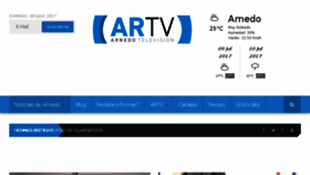 What Arnedoinformacion.com website looked like in 2017 (8 years ago)
