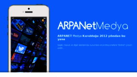 What Arpanetmedya.com website looked like in 2017 (6 years ago)