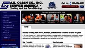 What Aeolsen.com website looked like in 2017 (6 years ago)