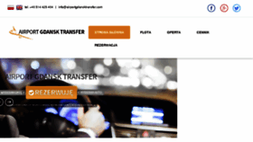 What Airportgdansktransfer.com website looked like in 2017 (6 years ago)