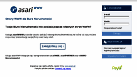 What Asariwww.pl website looked like in 2017 (6 years ago)