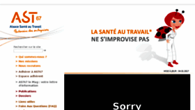 What Ast67.org website looked like in 2017 (8 years ago)