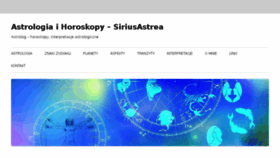 What Astrologia.org.pl website looked like in 2017 (6 years ago)