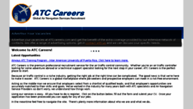 What Atccareers.com website looked like in 2017 (6 years ago)