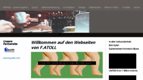 What Atoll-design.de website looked like in 2017 (6 years ago)