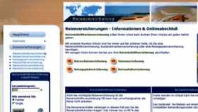 What Auslandversicherungen.de website looked like in 2017 (6 years ago)