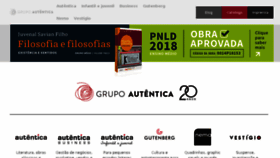 What Autenticaeditora.com.br website looked like in 2017 (6 years ago)