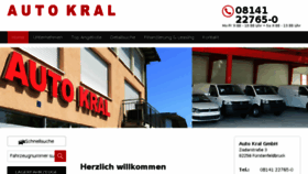 What Auto-kral.de website looked like in 2017 (6 years ago)