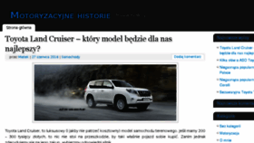 What Auto-historia.pl website looked like in 2017 (6 years ago)