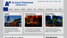 What Autohof-strohofer.de website looked like in 2017 (6 years ago)