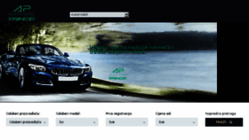 What Automobili-princip.hr website looked like in 2017 (6 years ago)