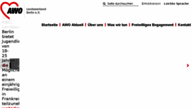 What Awoberlin.de website looked like in 2017 (6 years ago)