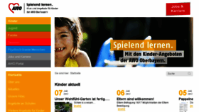 What Awo-obb-kinder.de website looked like in 2017 (6 years ago)