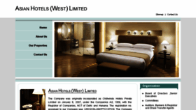 What Asianhotelswest.com website looked like in 2017 (6 years ago)