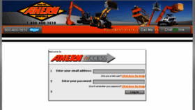 What Ahernaccess.com website looked like in 2017 (6 years ago)
