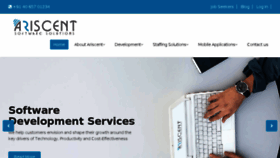 What Ariscentsoft.com website looked like in 2017 (6 years ago)