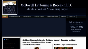 What Accidentlawyercoloradosprings.com website looked like in 2011 (13 years ago)