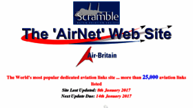 What Aviation-links.co.uk website looked like in 2017 (6 years ago)
