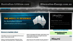 What Australian-lithium.com website looked like in 2017 (6 years ago)