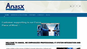 What Anasx.com website looked like in 2017 (6 years ago)
