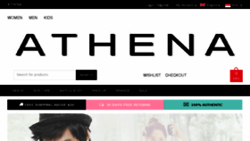 What Athena.com.sg website looked like in 2017 (6 years ago)