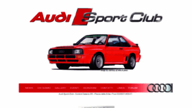 What Audisportclub.com website looked like in 2017 (6 years ago)