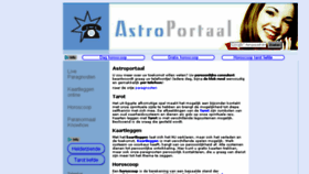 What Astroportaal.com website looked like in 2017 (6 years ago)