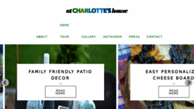 What Atcharlotteshouse.com website looked like in 2017 (6 years ago)