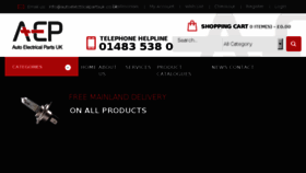 What Autoelectricalpartsuk.co.uk website looked like in 2017 (6 years ago)