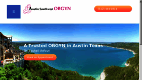 What Austinswobgyn.com website looked like in 2017 (6 years ago)