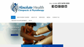 What Absolutehealth.net.au website looked like in 2017 (6 years ago)