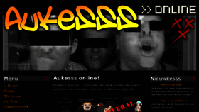 What Aukesss.nl website looked like in 2017 (6 years ago)