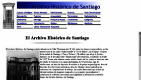 What Archivohistorico.santiagodominicana.com website looked like in 2017 (6 years ago)