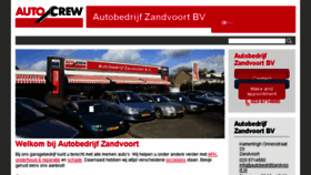 What Autobedrijfzandvoort.nl website looked like in 2017 (6 years ago)