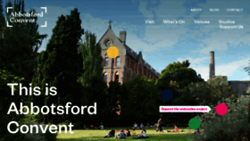 What Abbotsfordconvent.com.au website looked like in 2017 (6 years ago)