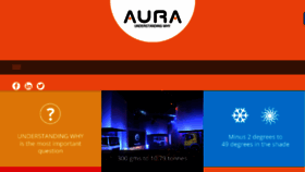 What Aura.co.in website looked like in 2017 (6 years ago)