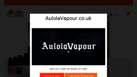 What Aulolavapour.co.uk website looked like in 2017 (6 years ago)