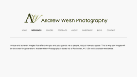 What Awelshphotography.com website looked like in 2017 (6 years ago)
