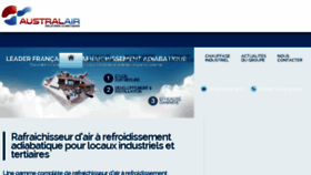 What Australair.fr website looked like in 2017 (6 years ago)