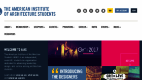 What Aias.org website looked like in 2017 (6 years ago)