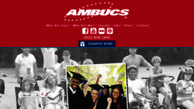 What Ambucs.org website looked like in 2017 (6 years ago)