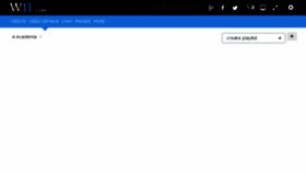 What Aacademia.com website looked like in 2017 (8 years ago)