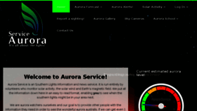 What Aurora-service.net website looked like in 2017 (6 years ago)