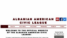 What Aacl.us website looked like in 2017 (6 years ago)