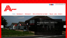 What Austriasport.nl website looked like in 2017 (6 years ago)