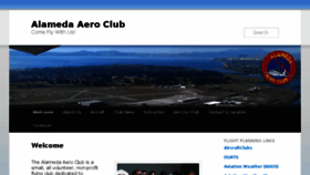 What Alameda-aero.com website looked like in 2017 (6 years ago)