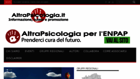 What Altrapsicologia.it website looked like in 2017 (6 years ago)
