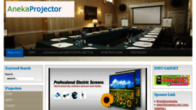 What Anekaprojector.com website looked like in 2017 (6 years ago)