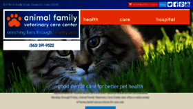 What Animalfamilyveterinarycare.com website looked like in 2017 (6 years ago)